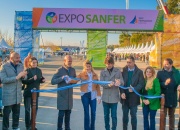 Juan Andreotti inauguró 'Expo Sanfer', gran feria de industrias, comercios e innovación tecnológica
