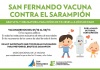 Arranca el 1° de Octubre. San Fernando lanza la campaña de prevención contra el sarampión en toda la ciudad
