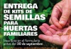 HASTA MAÑANA. Entrega de Kit de semillas para huertas familiares