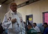 Monseñor Osca Ojea realizó el lavatorio de los pies en la cárcel. 