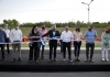 POR LA BUENA SENDA. Zamora inauguró una nueva senda peatonal y aeróbica en Don Torcuato