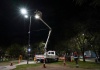 Alumbrado Público. Vicente López continúa realizando el mantenimiento de luminarias
